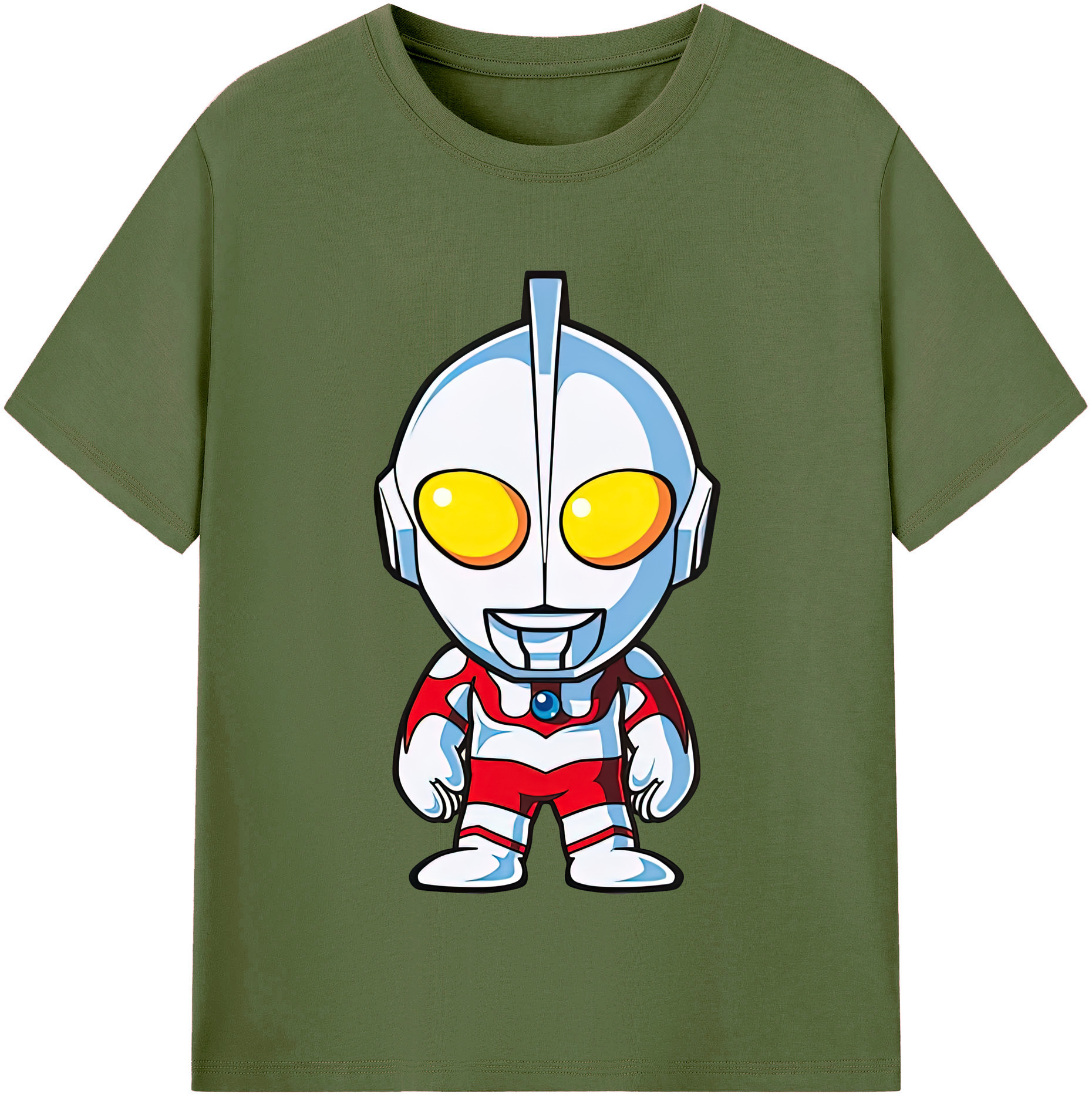 （画像用） ウルトラマン Ultraman 綿100％半袖Tシャツ（フロントプリント）